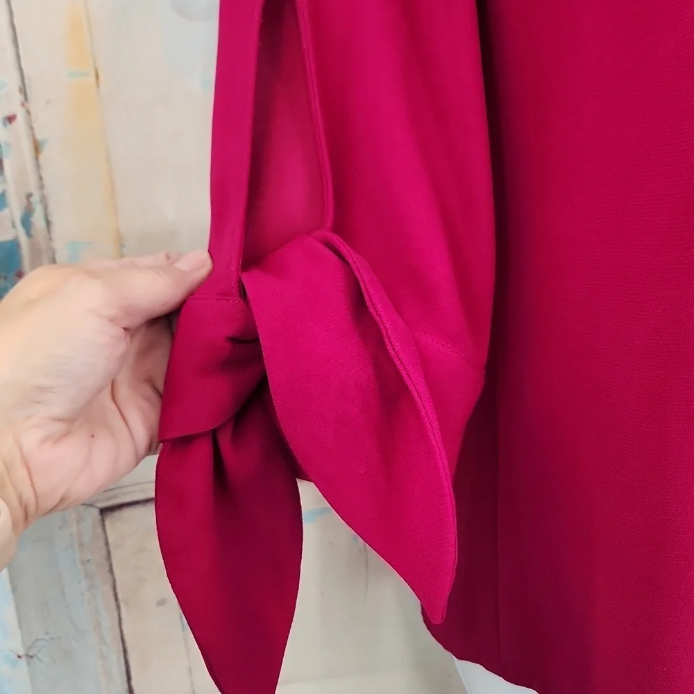 Morgan de Toi Raspberry Blouse - Picture 3 of 5